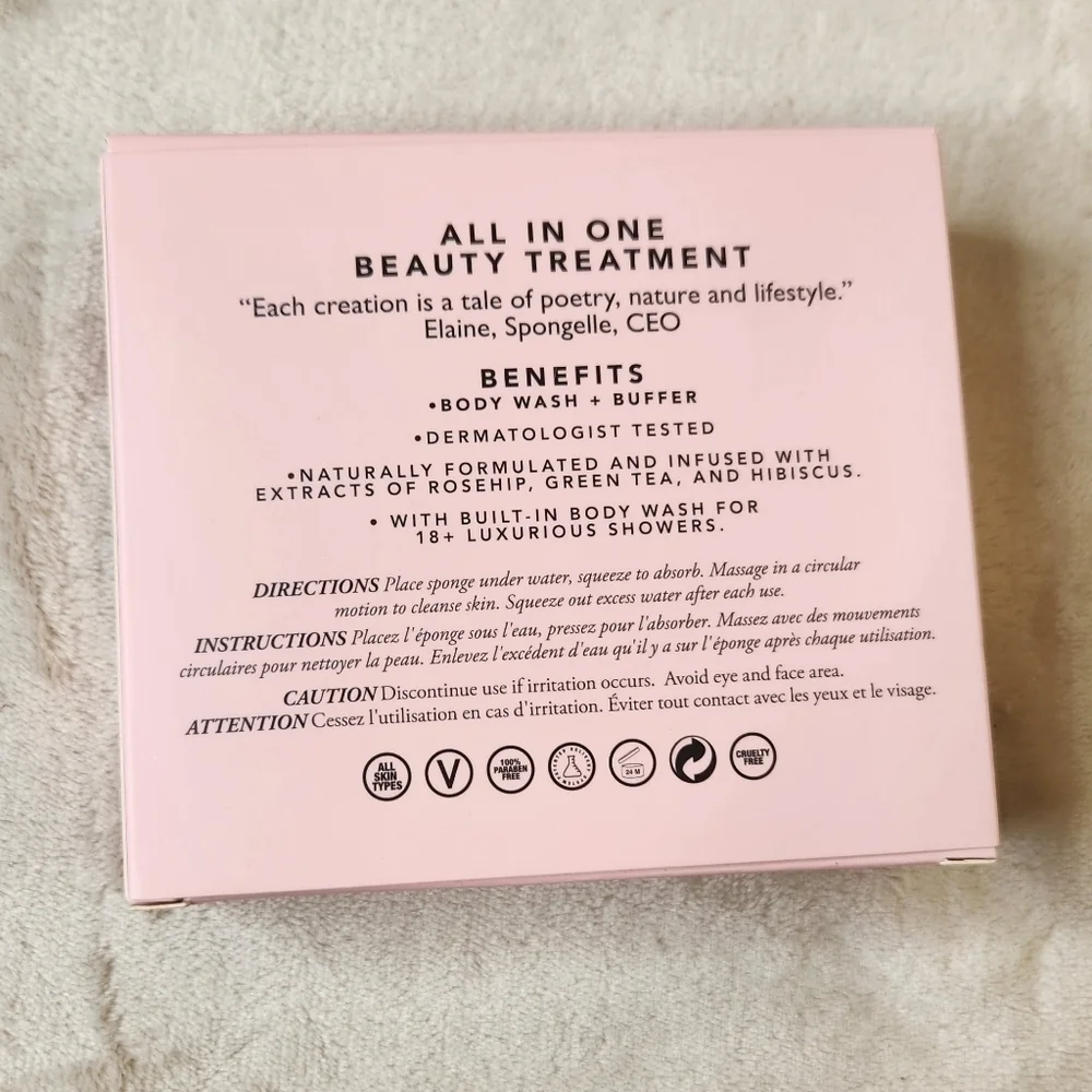 Spongelle Rose and Kayo Bath Bundle